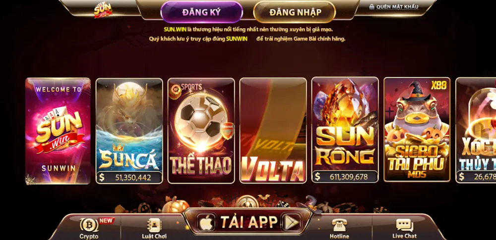 Đăng ký SUNWIN