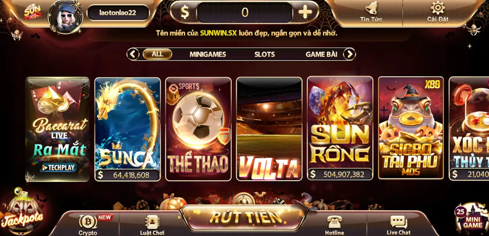 Khám Phá Kho Tàng Trò Chơi SUNWIN Đỉnh Cao Hơn 1000 Game