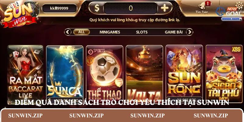 Sunwin - Địa Điểm Giải Trí Uy Tín, Dành Cho Hội Viên 2 Tổng hợp các trò chơi yêu thích nhất tại nhà cái