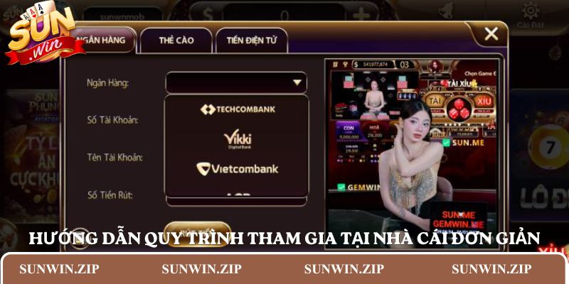 Sunwin - Địa Điểm Giải Trí Uy Tín, Dành Cho Hội Viên 3 Hướng dẫn thao tác tham gia cá cược tại nền tảng uy tín